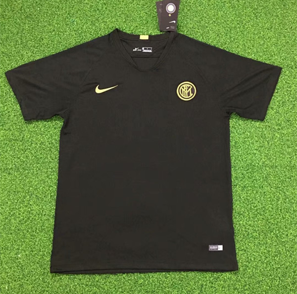 2019 2020 Inter Milan Black Thailand Soccer Training Jersey Aaa 418 Inter Milan