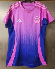 2024-2025 Germany Away Pink&Purple Women Thailand Soccer Jersey AAA