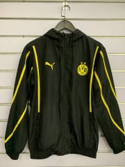 2024-2025 Borussia Dortmund Black Trench Coats-1020