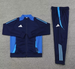 2024-2025 Adidas Royal Blue Thailand Soccer Jacket Uniform-4627