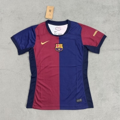 Without Sponsor 2024-2025 Barcelona Home Red&Blue Women Thailand Soccer Jersey AAA-4506