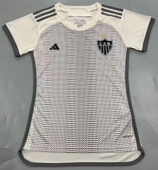 2024-2025 Atlético Mineiro Away White Women Thailand Soccer Jersey AAA-908