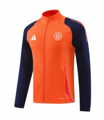 2024-2025 Manchester United Orange Thailand Soccer Jacket-LH