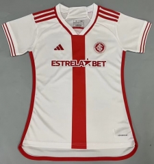 2024-2025 Brazil SC Internacional White Women Thailand Soccer Jersey AAA-908