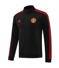 2024-2025 Manchester United Black Thailand Soccer Jacket-LH