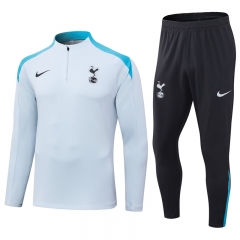 2024-2025 Tottenham Hotspur White Thailand Soccer Tracksuit Uniform-411