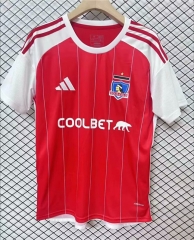 2024-2025 Colo-Colo 2nd Away Red Thailand Soccer Jersey AAA-2044