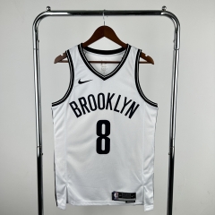 2023 Brooklyn Nets White #8 NBA Jersey-311