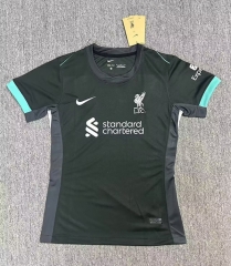 2024-2025 Liverpool Away Dark Green Women Thailand Soccer Jersey AAA-2386