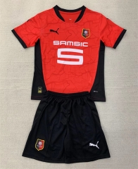 2024-2025 Stade Rennais Home Red Soccer Uniform-AY