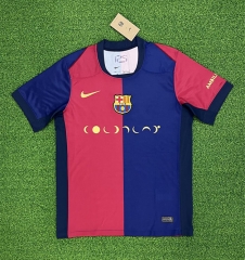 (S-4XL) 2024-2025 Joint Version Barcelona Red&Blue Thailand Soccer Jersey AAA-403