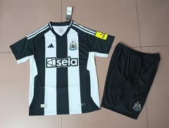 2024-2025 Newcastle United Home Black&White Soccer Uniform-718