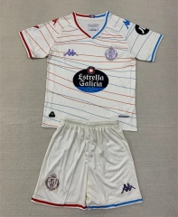 2024-2025 Real Valladolid Away White Soccer Uniform-AY