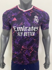 2024-2025 Special Version Real Madrid Black&Pink Thailand Soccer Jersey AAA-416