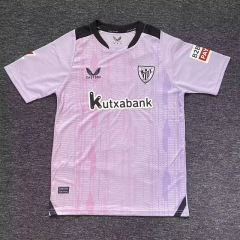 2024-2025 Athletic Bilbao Pink Thailand Training Soccer Jersey AAA-9070