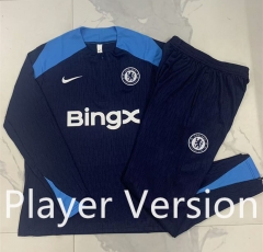 Player Version 2024-2025 Chelsea Royal Blue Thailand Soccer Tracksuit-815