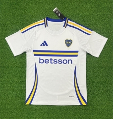 (S-4XL) 2024-2025 Boca Juniors Away White Thailand Soccer Jersey AAA-403