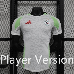 Player Version 2024-2025 Special Version Algeria White Thailand Soccer Jersey AAA-888