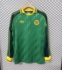 Retro Version Celtic Green LS Thailand Soccer Jersey AAA-2044