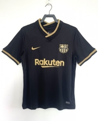 Retro Version 20-21 Barcelona Away Black Thailand Soccer Jersey AAA-811