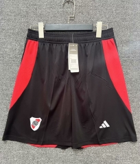 2024-2025 River Plate Home Black Thailand Soccer Shorts-718