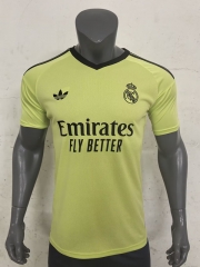 2024-2025 Madrid Goalkeeper Yellow Thailand Soccer Jersey AAA-416