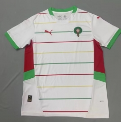 2024-2025 Morocco Away White Thailand Soccer Jersey AAA-2483