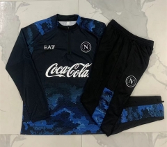 2024-2025 Napoli Ink Jet Black Thailand Soccer Tracksuit -815