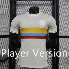 Player Version 2024-2025 Anniversary Edition Colombia White Thailand Soccer Jersey AAA-888