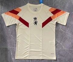 2024-2025 Olympique Lyonnais Beige Thailand Training Jersey AAA-2786