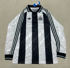 2024-2025 Newcastle United Home Black&White LS Thailand Soccer Jersey AAA-2336