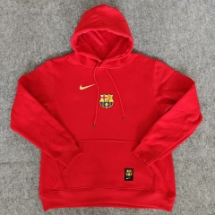 2024-2025 Barcelona Red Thailand Soccer Tracksuit With Hat-7411