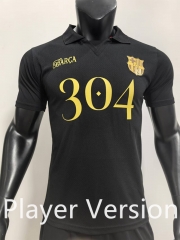 Player Version 2024-2025 Barcelona Black Thailand Soccer Jersey AAA-SJ