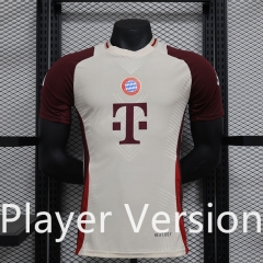 Player Version 2024-2025 Bayern München Beige Training Soccer Jersey AAA-888