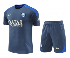 2024-2025 Inter Milan Royal Blue Thailand Soccer Uniform-418