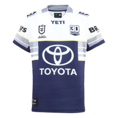 2025 Cowboy Away Blue&White Thailand Rugby Jersey