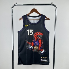 2025 City Edition Toronto Raptors Black #15 NBA Jersey-311