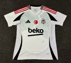 2024-2025 Beşiktaş JK Home White Thailand Soccer Jersey AAA-GB