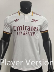 Player Version 2024-2025 Arsenal White Thailand Soccer Jersey AAA-SJ