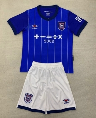 2024-2025 Ipswich Town Home Blue Soccer Uniform-AY