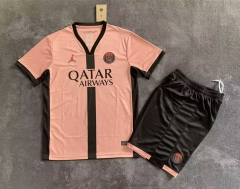 2024-2025 Paris SG 2nd Away Pink Soccer Uniform-9070