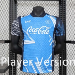 Player Version 2024-2025 Special Version Napoli Blue Thailand Soccer Jersey AAA-888