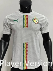 Player Version 2024-2025 Senegal White Thailand Soccer Jersey AAA-SJ