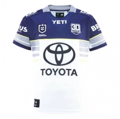 2025 Cowboy Home White&Blue Thailand Rugby Jersey