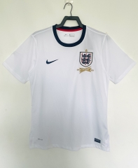 Retro Version 2013 England Home White Thailand Soccer Jersey AAA-811