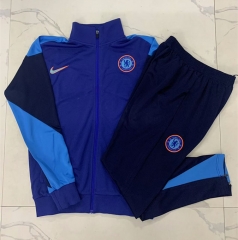 2024-2025 Chelsea Camouflage Blue Thailand Soccer Jacket Unifrom-815