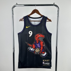 2025 City Edition Toronto Raptors Black #9 NBA Jersey-311