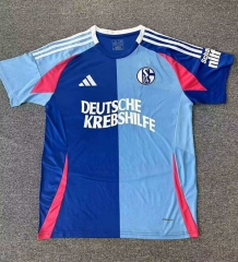 2024-2025 Special Version Schalke 04 Blue Thailand Soccer Jersey AAA-512