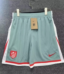 2024-2025 Atletico Madrid Away Light Green Thailand Soccer Shorts