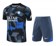 2024-2025 Inter Milan Blue&Gray Thailand Soccer Uniform-418